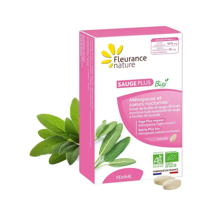 Complément Alimentaire Sauge Bio – Bien-être Féminin et Digestif
