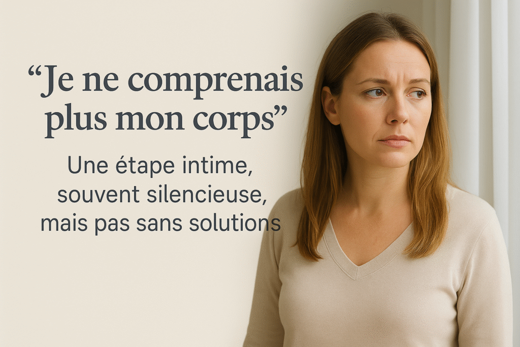 , la ménopause marque une étape aussi déroutante que naturelle