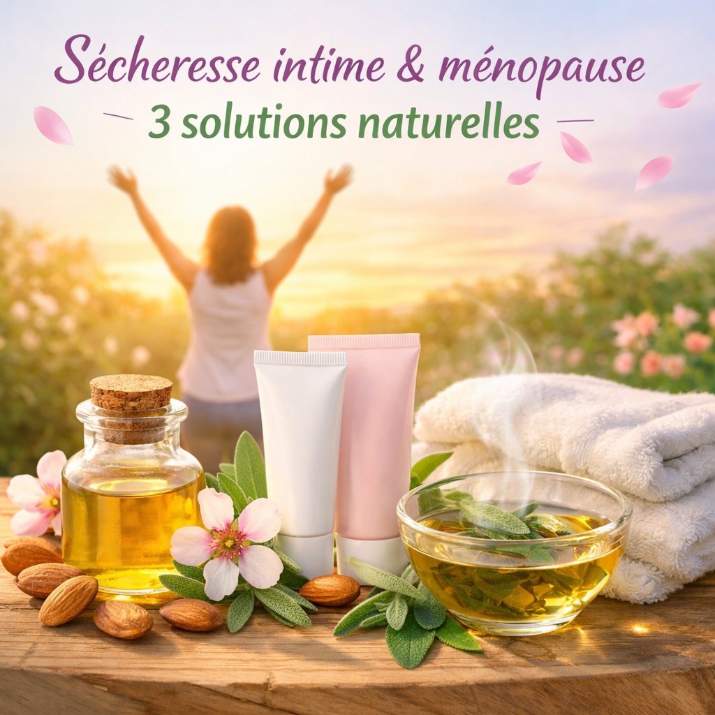 Trois solutions naturelles contre la sécheresse intime