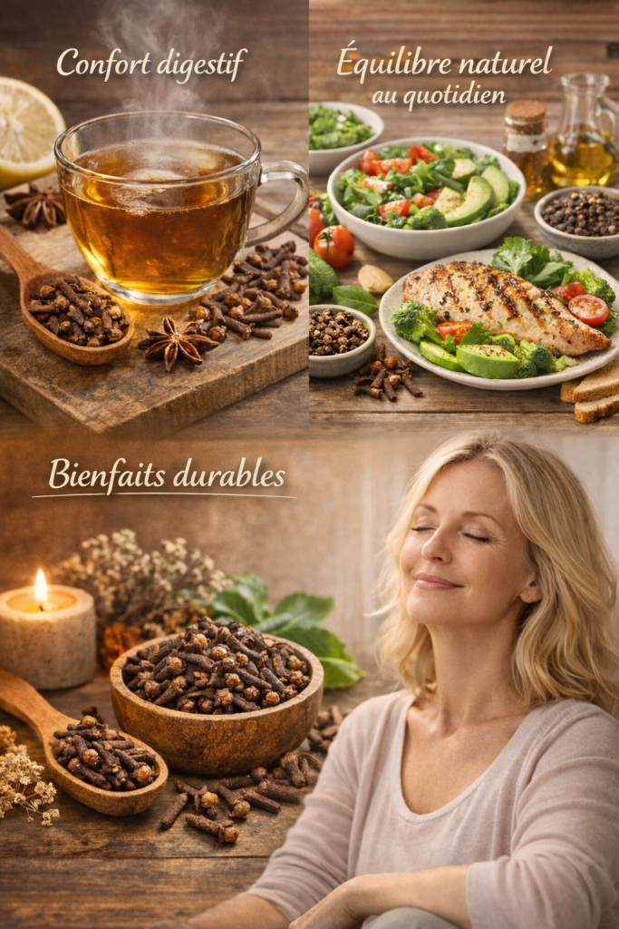clousgirofle en infusion ou en cuisine,