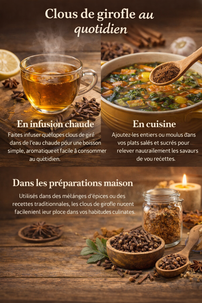 clousgirofleutilisation clous de girofle au quotidien