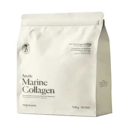 Collagène marin de morue hydrolysé avec vitamine C en poudre 300 g